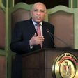 Egyptian Foreign Minister Sameh Shoukry speaks during a news conference after a meeting with his Italian counterpart Paolo Gentiloni at the foreign ministry in Cairo, Egypt, July 13, 2015.