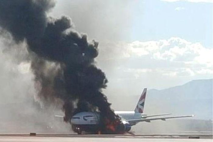 Engines in fire-hit BA plane not made by Rolls-spokesman