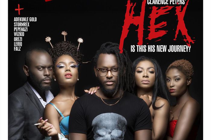 Clarence Peters covers Mystreetz magazine