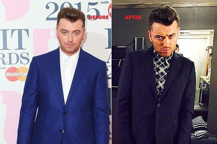 Sam Smith looses 14 pounds in two weeks