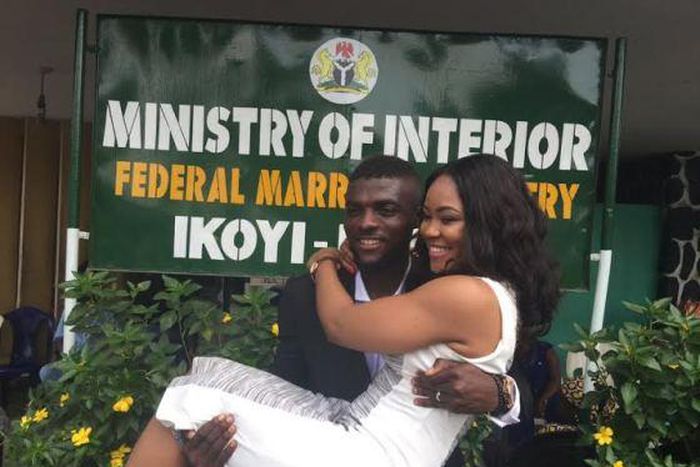John Ogu and his bride, Vera Adaolisa