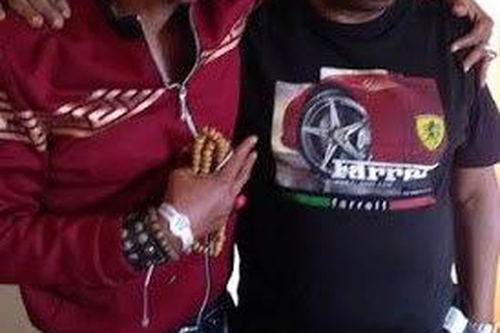 Tony Okoroji and Majek Fashek