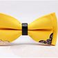 HeySir Lemon Yellow Silk Bow Tie