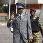 Burkina Faso's coup leader General Gilbert Diendere arrives at the airport to greet foreign heads of state in Ouagadougou, Burkina Faso, September 23, 2015.  REUTERS/Joe Penney