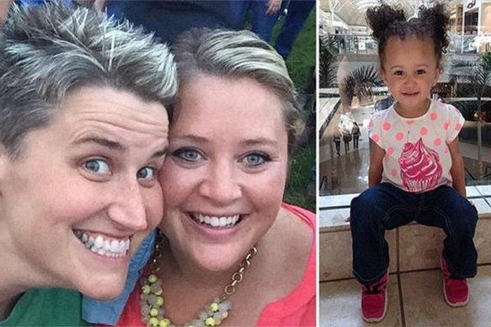 Jennifer Crambett, Amanda Zikon and the baby