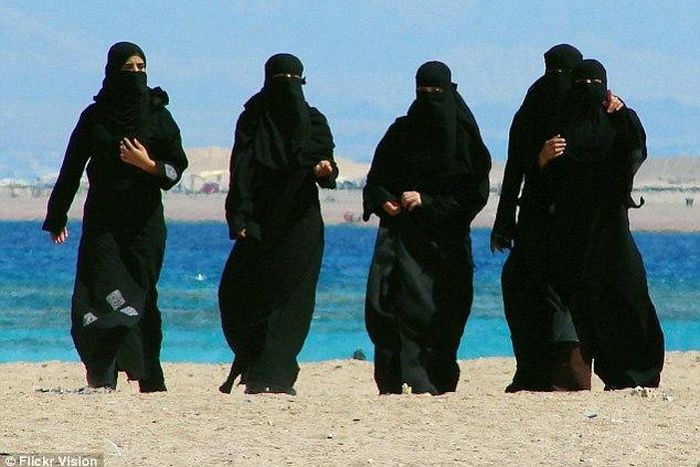 Muslim women in Morocco demand women-only beach so they can take off their Burkas without going against Islamic law of getting sexual harassed