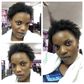 Nollywood actress, Empress Njamah, shares natural picture of herself while at the salon