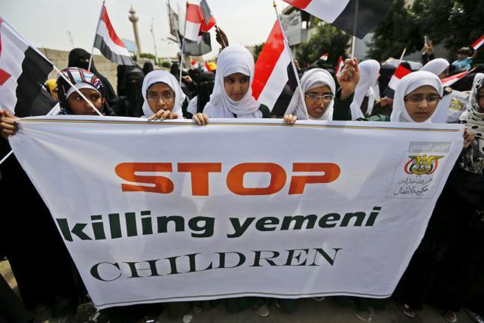 More than 1,000 children killed, injured in "brutal" Yemen conflict - U.N.