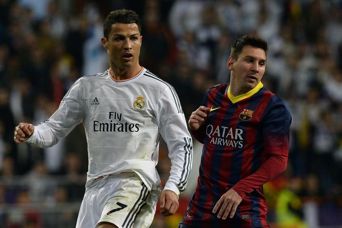Cristiano Ronaldo and Lionel Messi