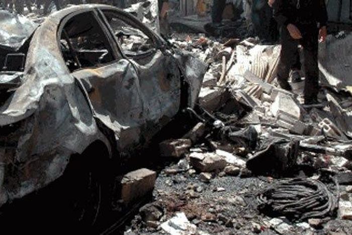 Car bomb in Assad stronghold Latakia kills at least 10 - state TV