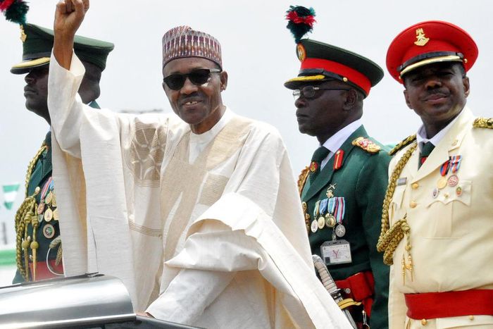 President Muhammadu Buhari's inauguration ceremony