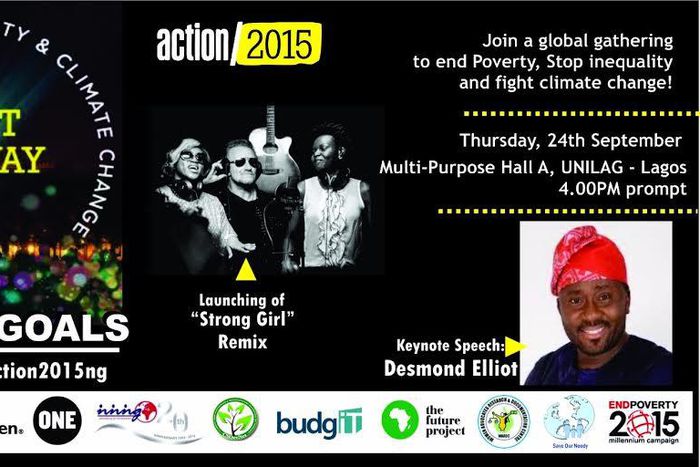 Desmond Elliot and social activists to unite for Sustainable Development Goals (SDGs)
