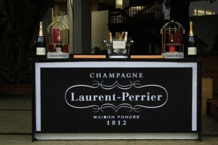 Reception hosted by Laurent-Perrier Champagne