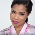 Shirley B. Eniang shows off the finished look