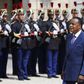 Congo's Republic President Denis Sassou-Nguesso arrives for a meeting at the Elysee Palace in Paris, France, July 7, 2015. REUTERS/Pascal Rossignol