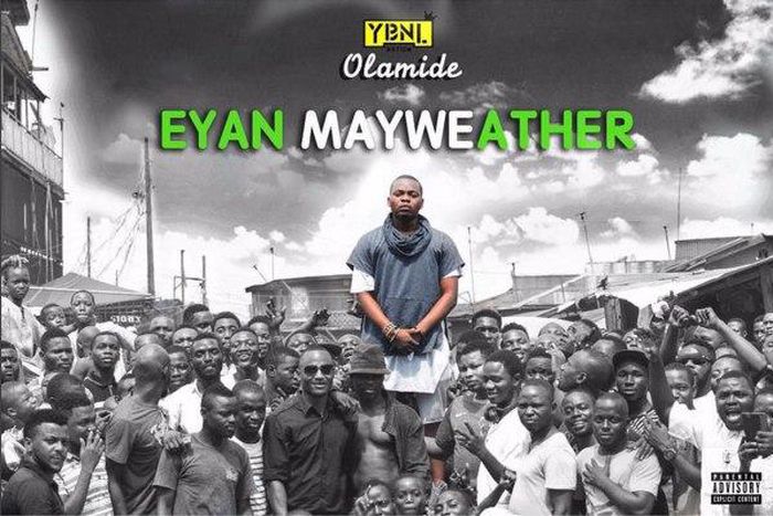 Album cover of Olamide's fifth album, Eyan Mayweather.