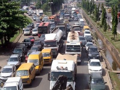 Holdup on Lagos-Ibadan Expressway