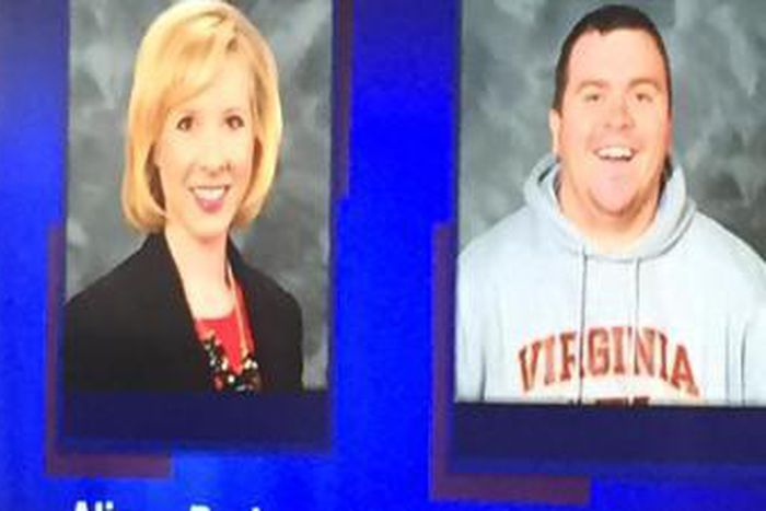 Allison Parker and Adam Ward.