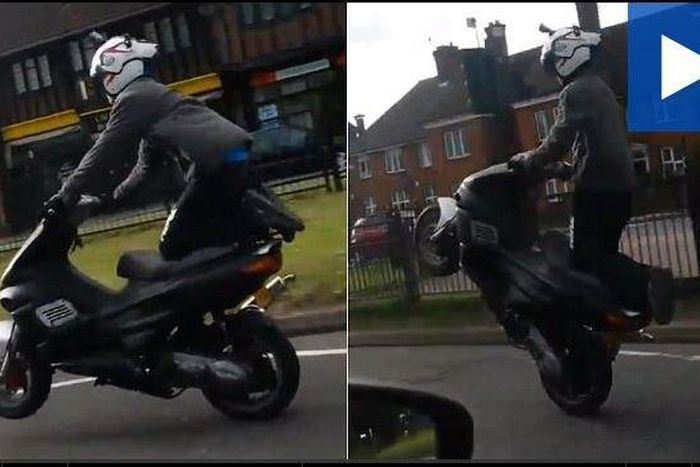 Police on the trail of stunt driver after uploading daring stunt video