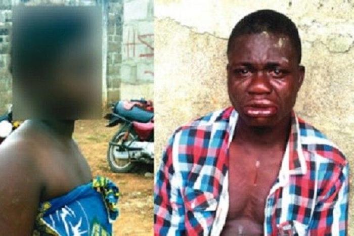 Sharafa Wasiu and the girl he defiled