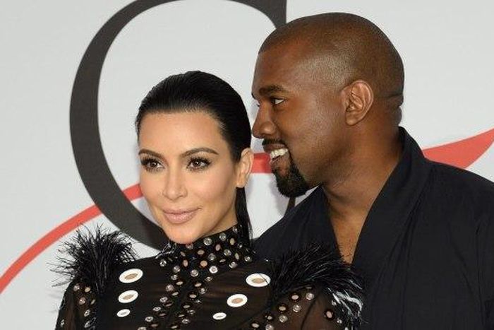 Kim Kardashian and Kanye West 2015