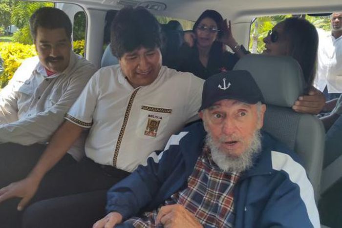 Fidel Castro celebrates 89th birthday with leftist allies