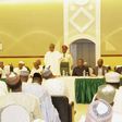 President Muhammadu Buhari meets with Nigerians in Saudi Arabia on February 23, 2016