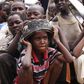 Internally displaced children queue for food supplies at the Badbado refugee camp in the south of capital Mogadishu August 1, 2011. REUTERS/Omar Faruk
