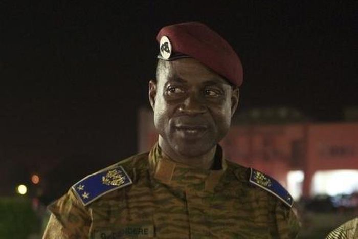 Head of Burkina Faso's presidential guard Gilbert Diendere seen in a file picture. REUTERS/Joe Penney
