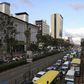 A view of evening traffic near Kenya's Central Bank offices in capital Nairobi November 10, 2015. REUTERS/Noor Khamis