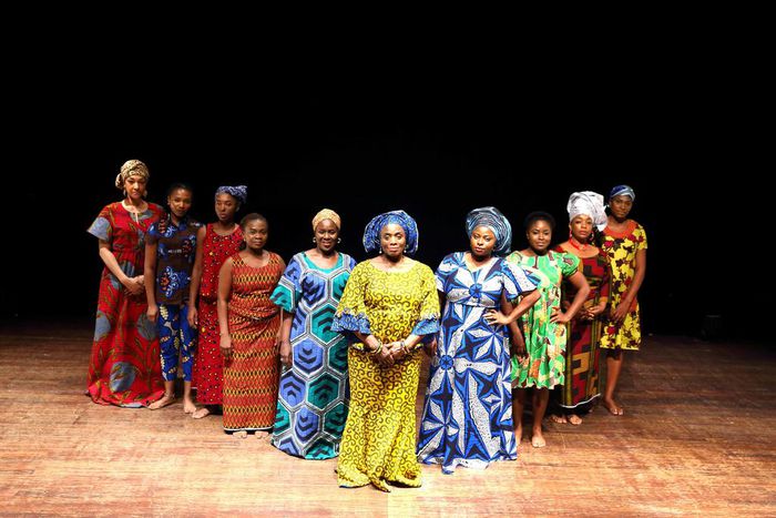 Cross section of cast of "Hear Word"