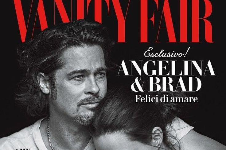 Brangelina embrace on the cover of Vanity Fair Italia