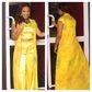 Nollywood actress, Tonto Dikeh stuns in yellow to an event yesterday