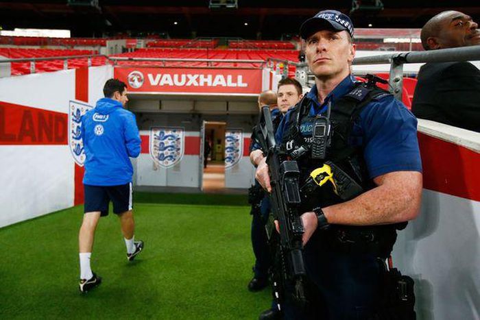 Armed police to patrol England v France soccer match following Paris attacks