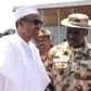 President Muhammadu Buhari arrives in Yola, Adamawa State on November 13, 2015