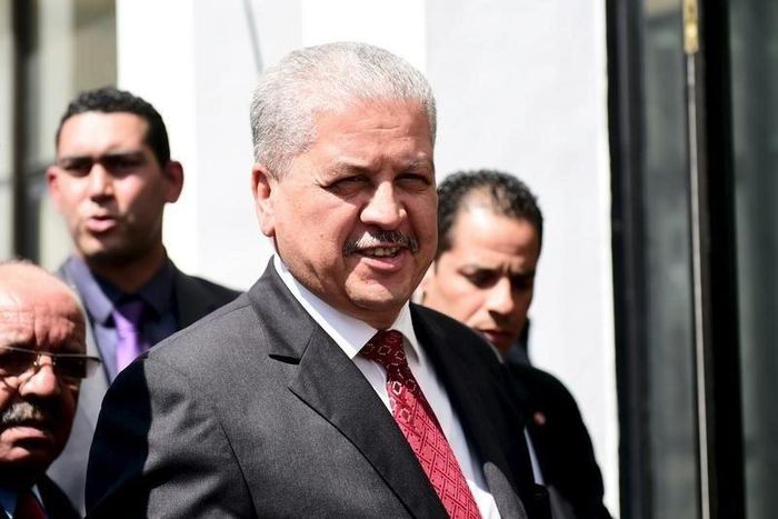 Algeria's Prime Minister Abdelmalek Sellal arrives to take part in an anti-extremism march, in Tunis March 29, 2015. REUTERS/Emmanuel Dunand/Pool