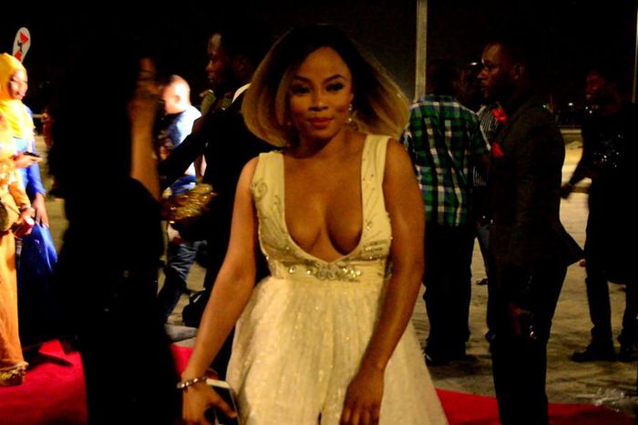 Toke Makinwa in Chidinma Obairi at AFRIFF 2015