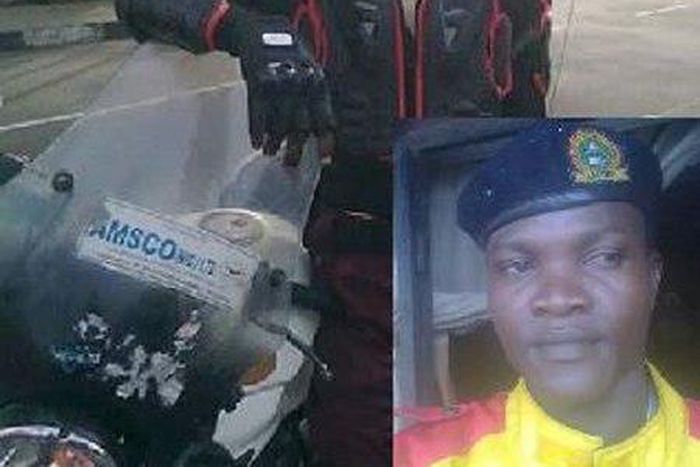 LASTMA official allegedly killed by motorcyclist