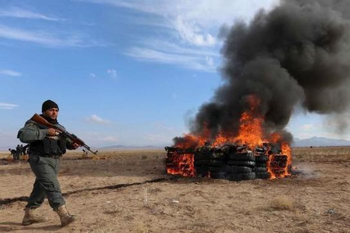 Rival Taliban factions clash in southern Afghanistan, dozens dead