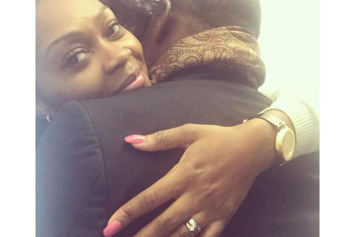 Tana Adelana with husband