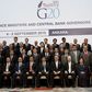 Turkey's Prime Minister Ahmet Davutoglu (6th L), finance ministers and central bank governors gather for a group photo of the G20 Finance Ministers and Central Bank Governors in Ankara, Turkey, September 5, 2015. Finance ministers and central bank gove...