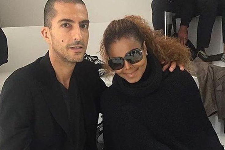 Janet Jackson and her hubby, Wissam Almana, at the Hermes show, at Paris Fashion Week.