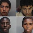 Kaheem Arbelo, 20, Christian Colon, 19, Jonathan Lucas, 18 and Desiray Strickland, 18, hacked at Jose Amaya Guardado