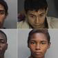 Kaheem Arbelo, 20, Christian Colon, 19, Jonathan Lucas, 18 and Desiray Strickland, 18, hacked at Jose Amaya Guardado