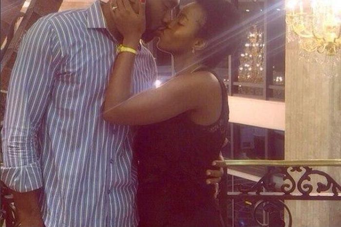 Geraldine got engaged to boyfriend Otas Bazuaye