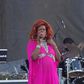 Kelis performing to crowd at Afropunk Festival
