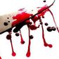 A bloody knife