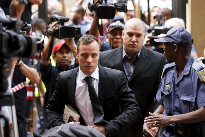 S.African court starts hearing Pistorius' bail application after murder conviction