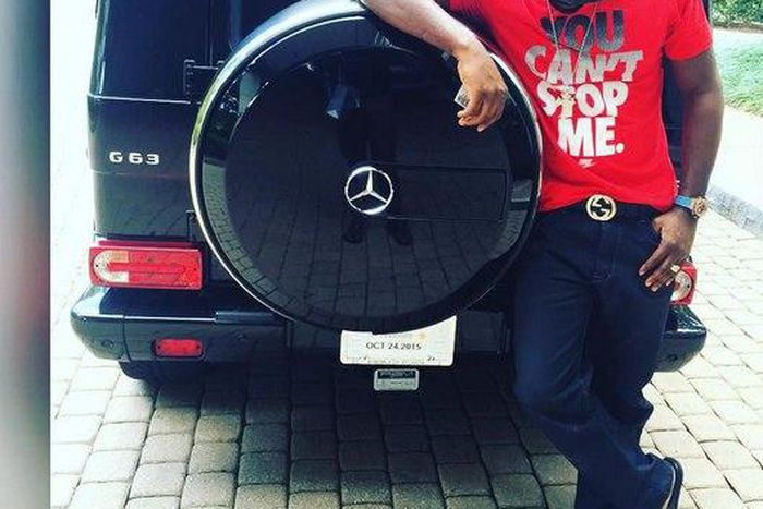 P Square manager acquires new G Wagon jeep