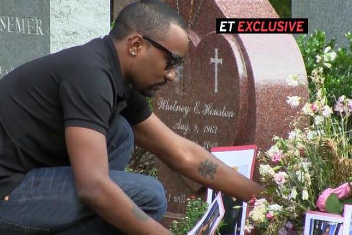Nick Gordon visits late Bobbi Kristina's grave for the first time since death